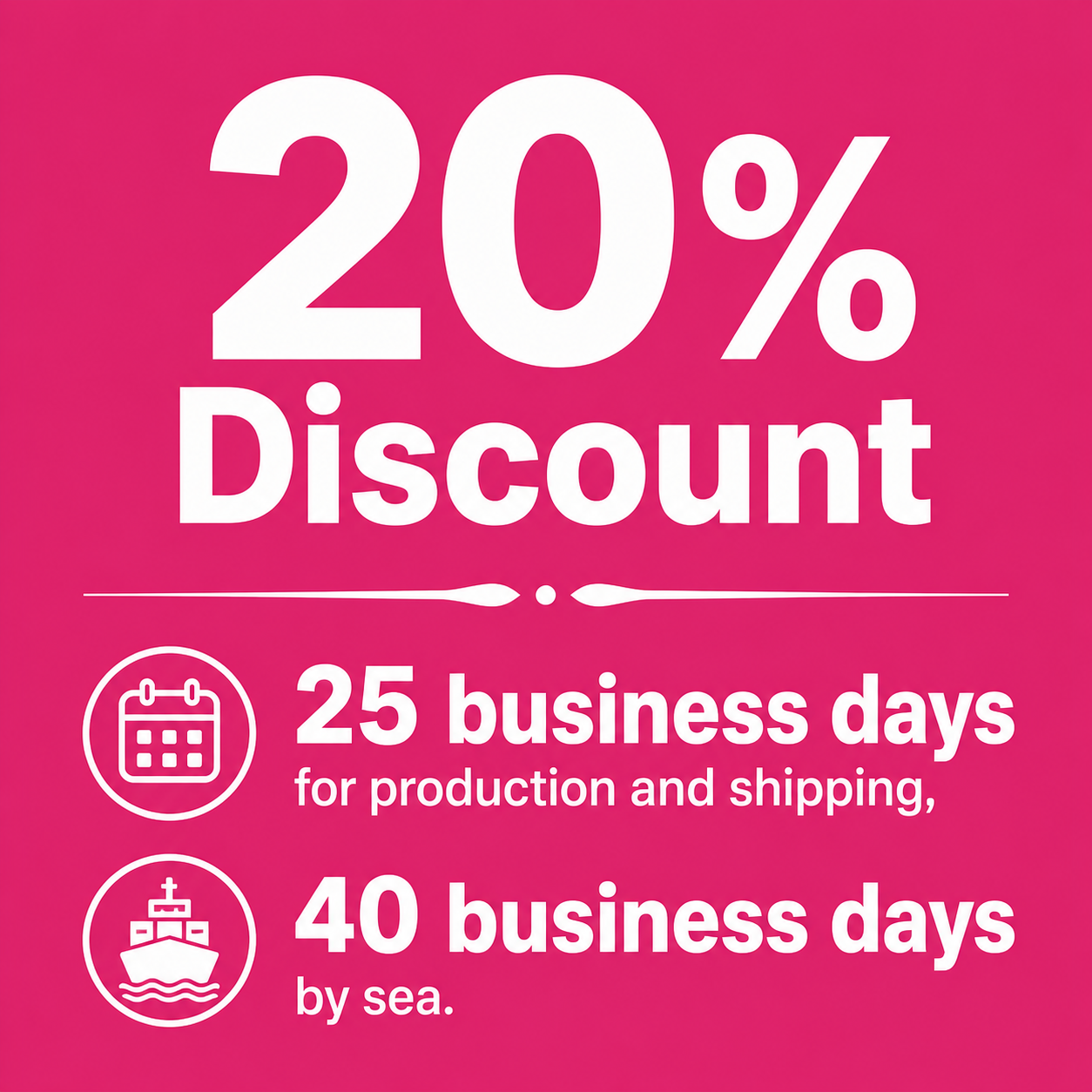 20% Discount
